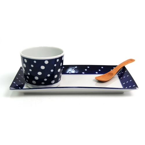 Jogo de Louça Japonês Moderno com 6 Peças em Cerâmica