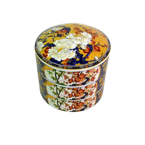 Jogo de Tigelas em Porcelana Azul Floral 4 peças, Compre Online