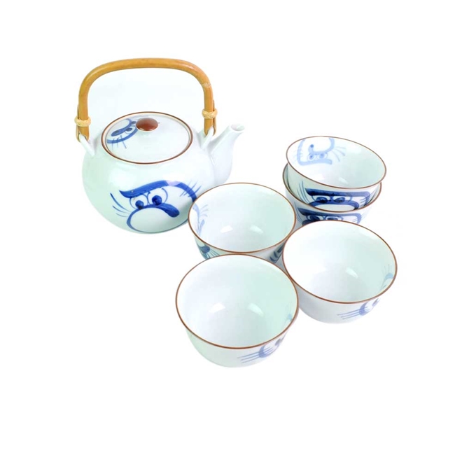 Conjunto de chá de porcelana japonês, conjunto de chá vintage