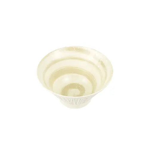 Tigela Redonda de Porcelana Japonesa para Lámen Shiro Ink – 16cm