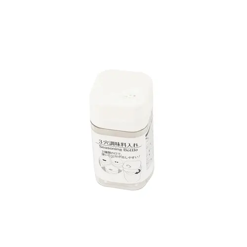 Porta Temperos Quadrado de Plástico Japonês 3 em 1 Echo – 100ml
