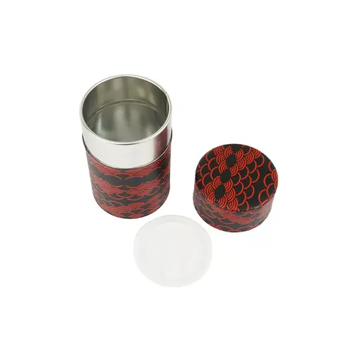 Porta Chá Redondo de Aço Inox Japonês Nami – 7,4cm