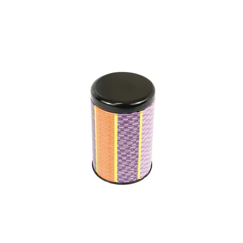 Porta Chá Redondo de Aço Inox Japonês Somekouji Purple – 6,6cm