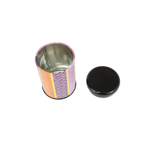 Porta Chá Redondo de Aço Inox Japonês Somekouji Purple – 6,6cm