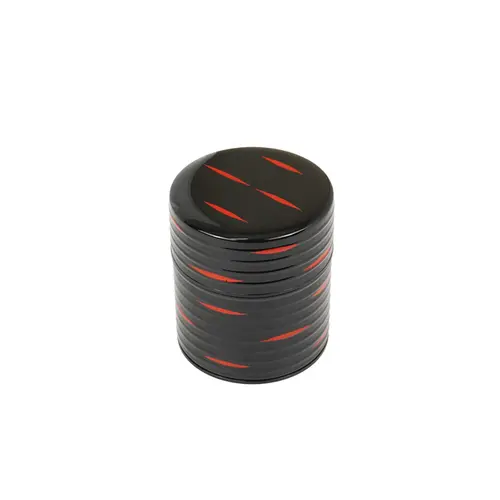 Porta Chá Redondo de Aço Inox Japonês Mokume – 8,2cm