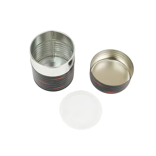 Porta Chá Redondo de Aço Inox Japonês Mokume – 8,2cm
