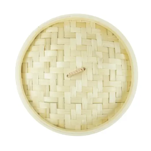 Vaporizador de Bambu Tradicional (2 Andares) - 25 cm