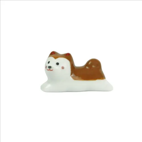 Descanso de Porcelana para Hashi Brown Shiba – 5,5cm