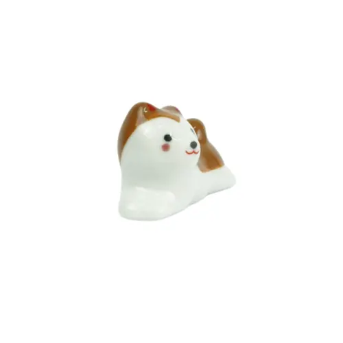 Descanso de Porcelana para Hashi Brown Shiba – 5,5cm