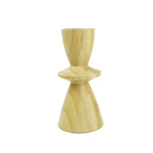 Castiçal em Bambu Natural - 11cm
