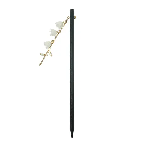 Adorno Kanzashi com Flores - 18cm