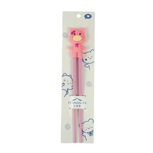 Hashi de Treinamento Infantil - Porco Rosa 22cm