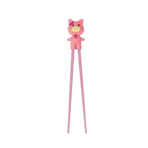 Hashi de Treinamento Infantil - Porco Rosa 22cm