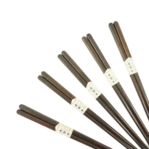 Conjunto de Hashi de Bambu Mokuzai Tenman-ya – 5 peça