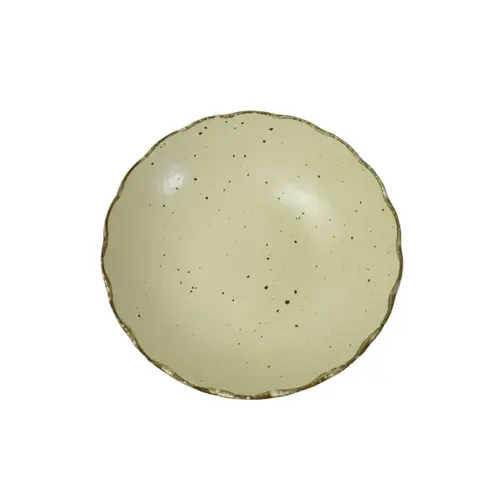 Tigela Ondulada Creme