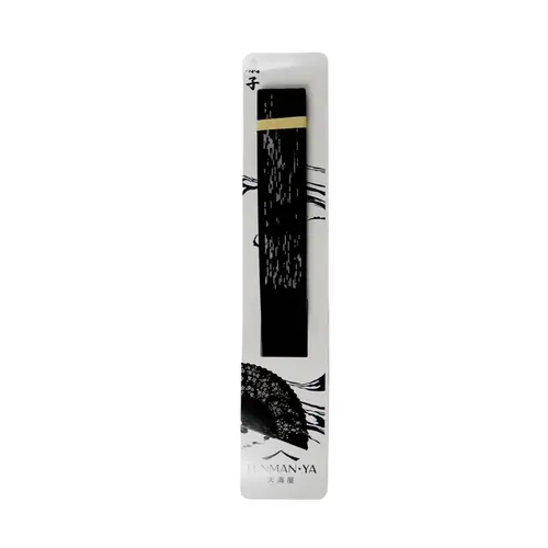 Leque Preto com Flores - 23cm