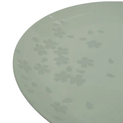 Prato Raso Principal de Porcelana Japonesa Yume Sakura (25cm)