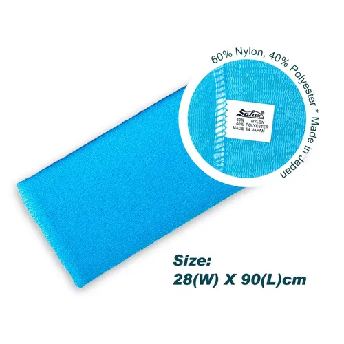 Bucha Japonesa de Nylon para Banho Salux  – 90cm x 28cm